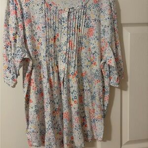 Floral Print Women's Top